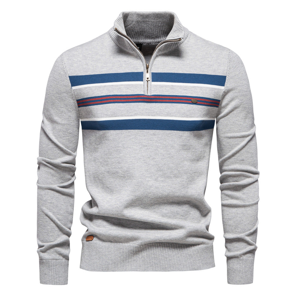 The Alvaro Half Zip Sweater