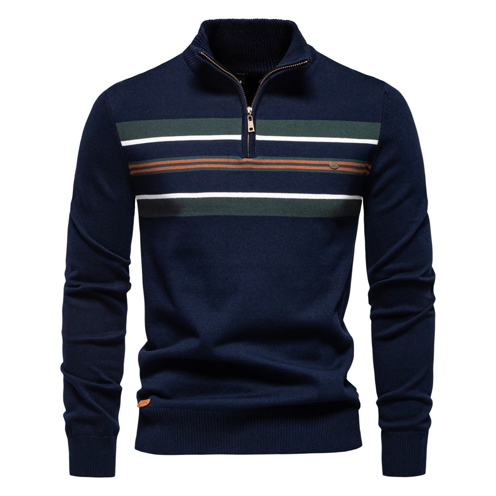 The Alvaro Half Zip Sweater