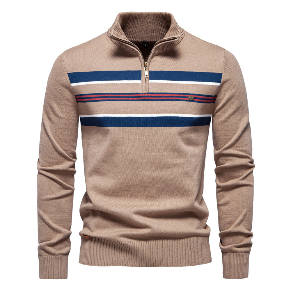 The Alvaro Half Zip Sweater