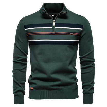 The Alvaro Half Zip Sweater