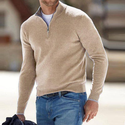 Relenzo - Minto Quarter Zip-Up Sweater